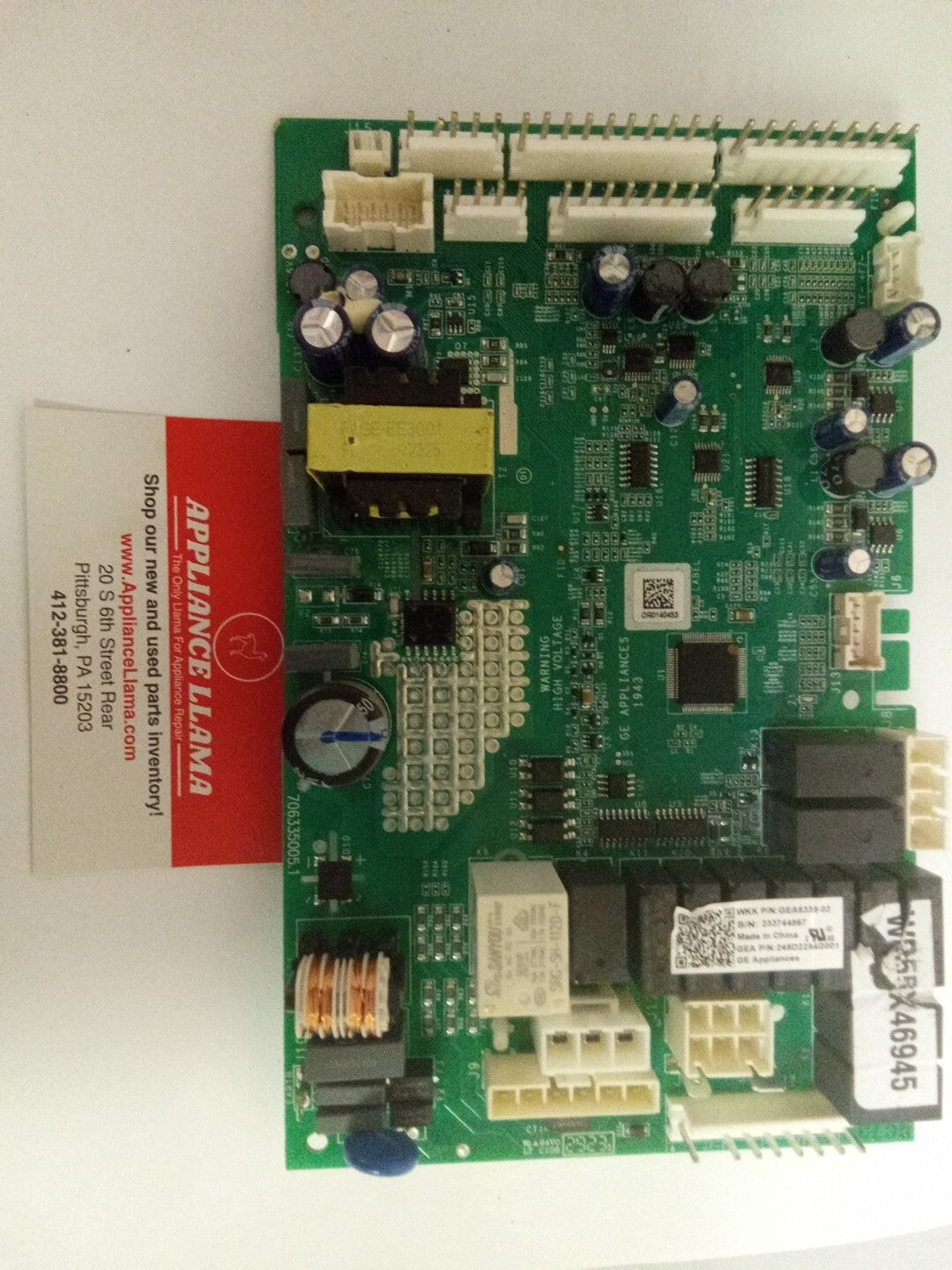 GE Refrigerator Control Board 245D2254G001 AK-720