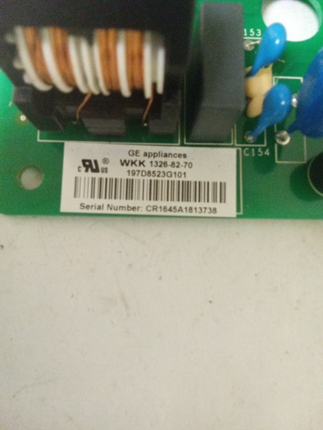 GE Refrigerator 197D8523G101 Main Control Board AMK-597