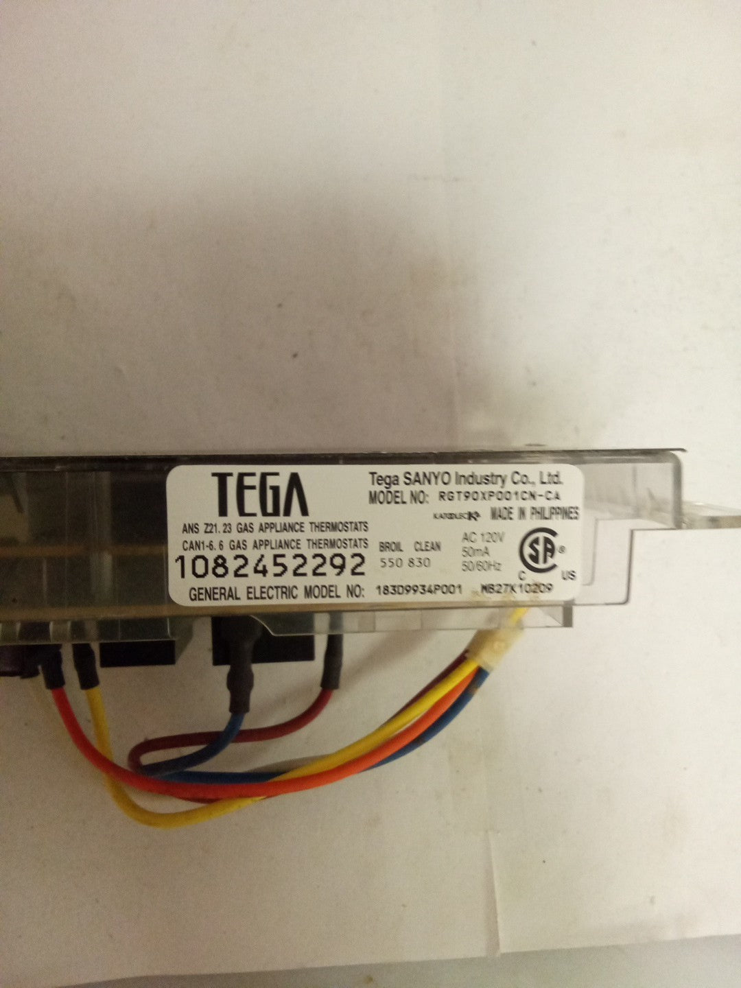 GE WB27K10140 Range Oven Control Board AMK-395