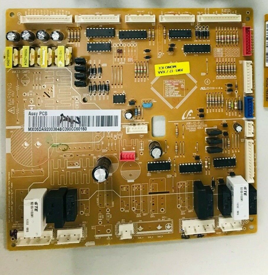 Samsung Refrigerator Control Board Part # DA92-00384B Used CBP25