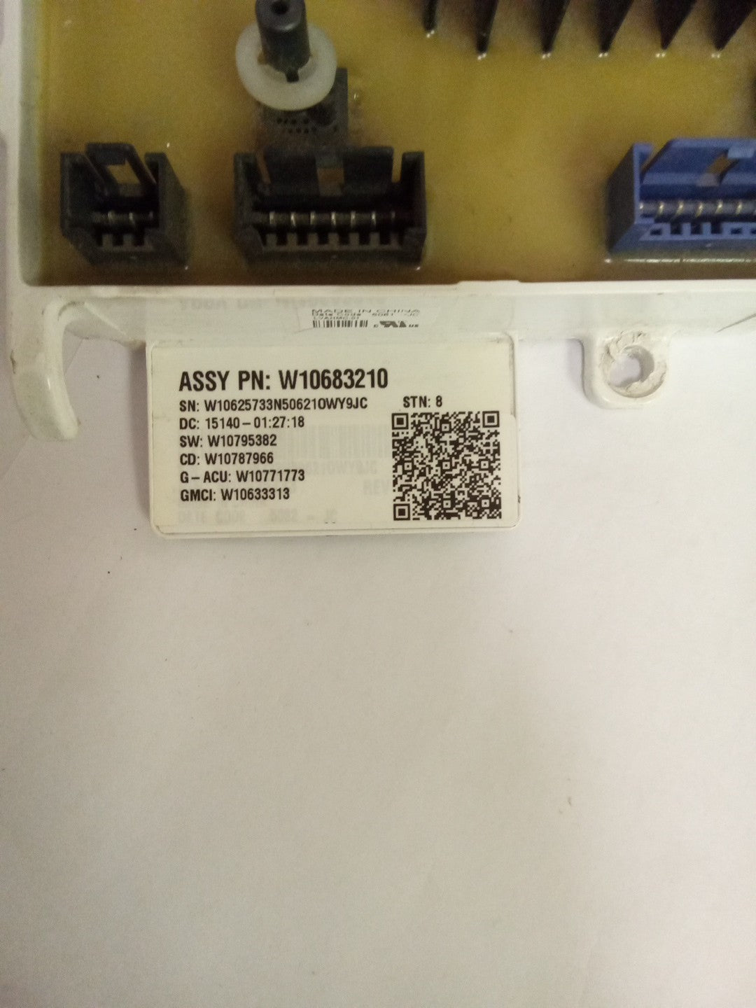 Kenmore Washer W10683210 Control Board AMK-709