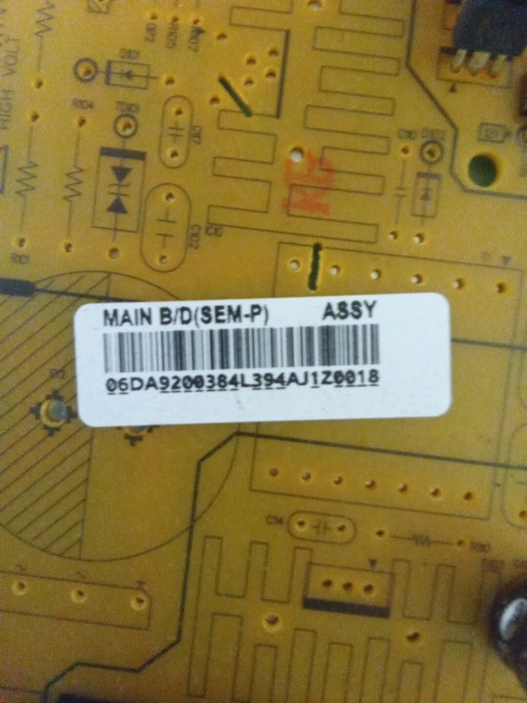 Samsung Fridge Control DA92-00384L Board AMK-171