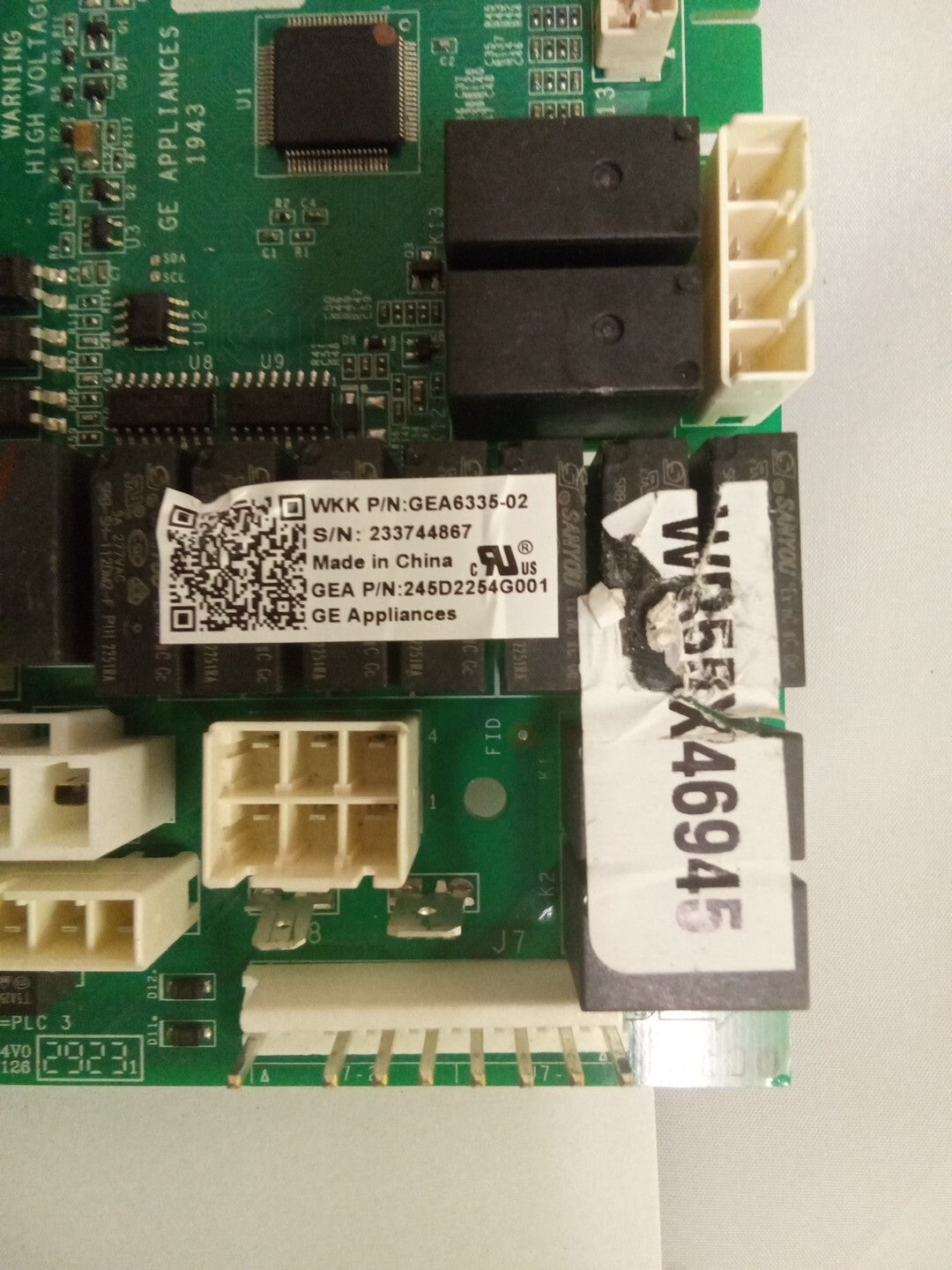 GE Refrigerator Control Board 245D2254G001 AK-720