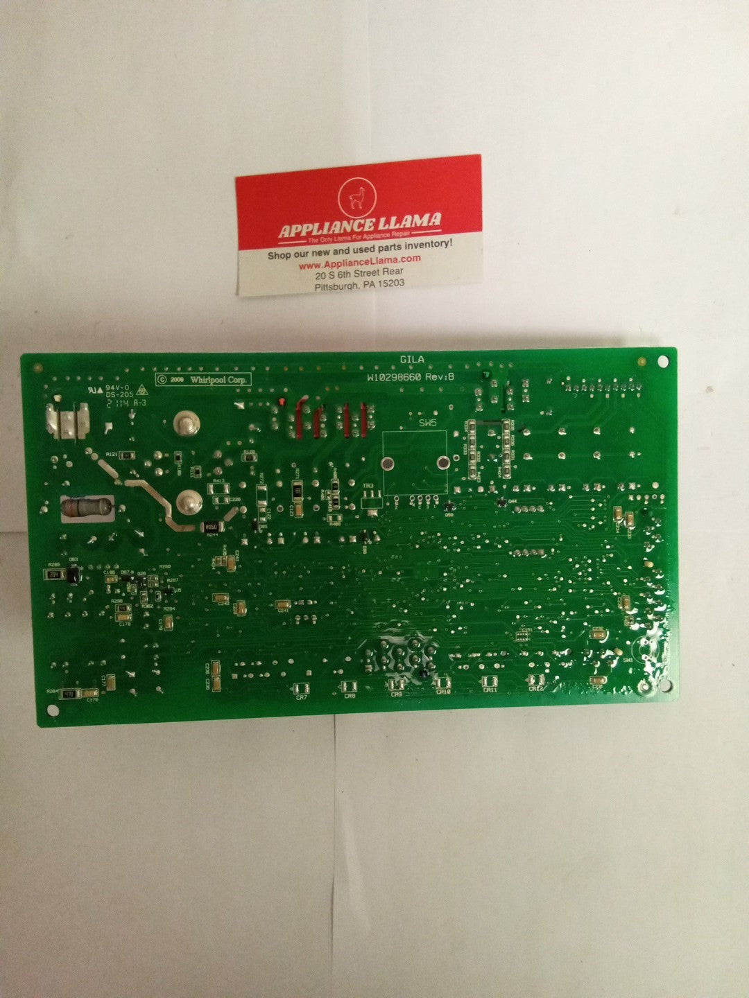 Whirlpool Washer Control Board W10253361 Rev G  AMK-773