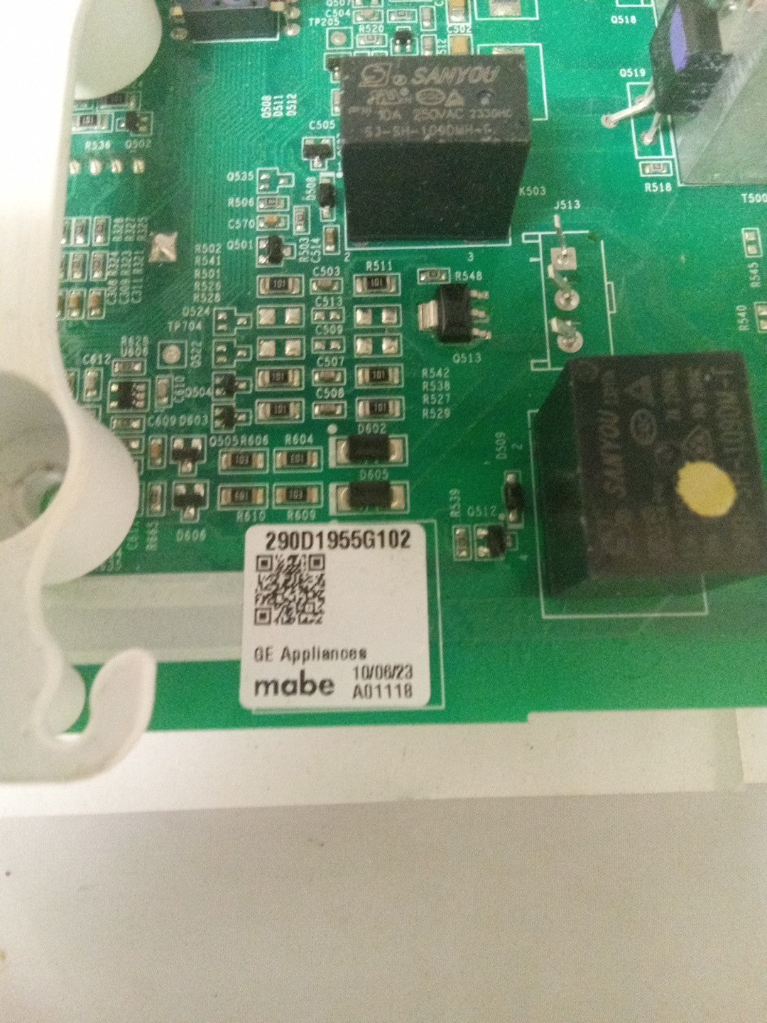 GE Washer Control Board 290D1955G102  AMK-491