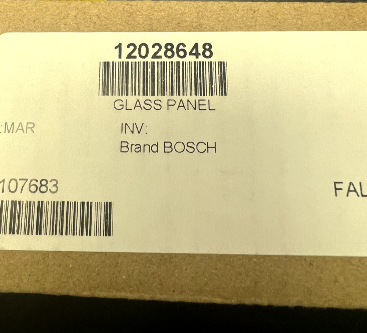 NEW 12028648 Bosch FRIDGE DISPLAY PANEL SK241