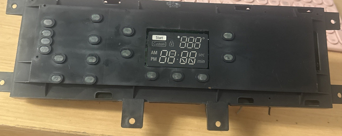 Used SAMSUNG RANGE CONTROL BOARD Part # OAS-AG3-00 DE92-03045A JB183