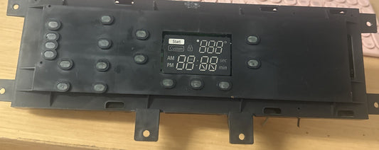 Used SAMSUNG RANGE CONTROL BOARD Part # OAS-AG3-00 DE92-03045A JB183