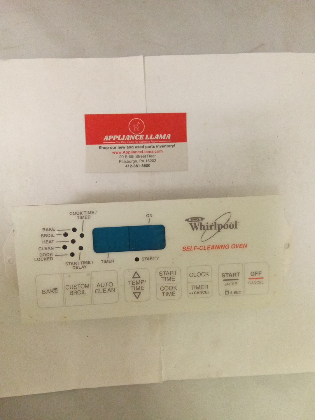 Whirlpool Range Oven Control Board 8273748 AMK-546