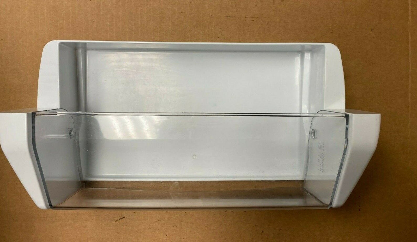 LG Refrigerator Dairy Bin MAN381429-2 White Used LGR60