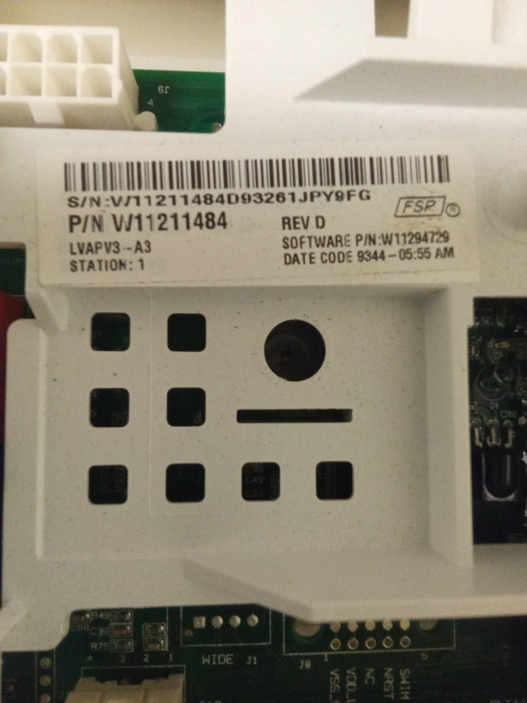 Maytag Washer Control Board  W11211484 AMK-574