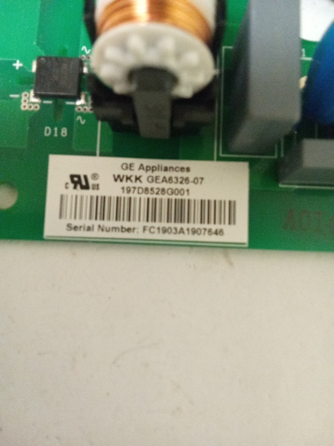 GE Refrigerator 197D8528G001 Main Control Board Assembly AMK-302