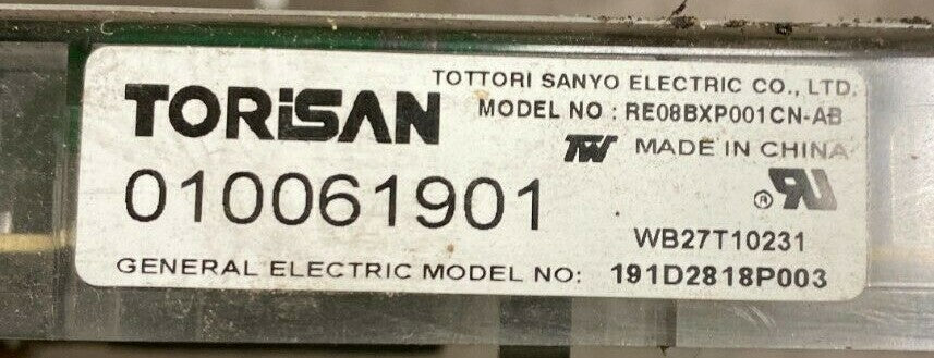 GE 191D2818P003 Range Oven Control Board Digital Used OVN39
