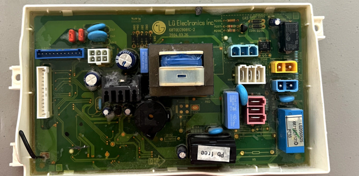 USED LG Dryer control Board 6870EC9081C-2,6871EC11211A,LG2060706 SCM326