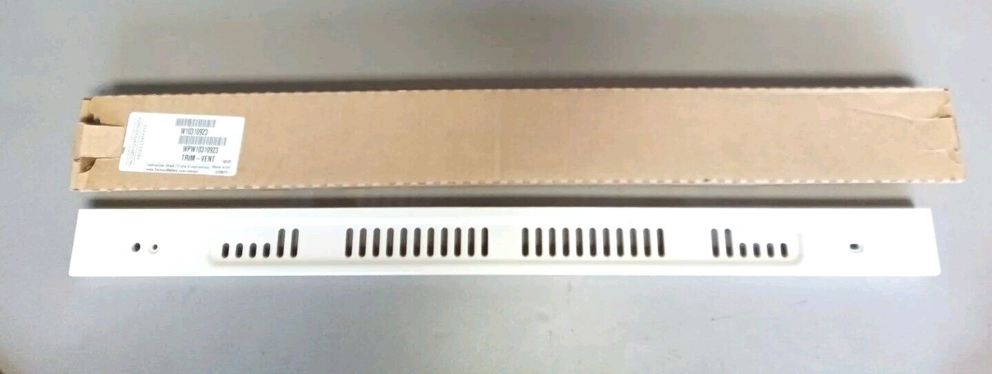 OEM Whirlpool WPW10310923 W10310923 Range Door Trim Vent Bisque OV32