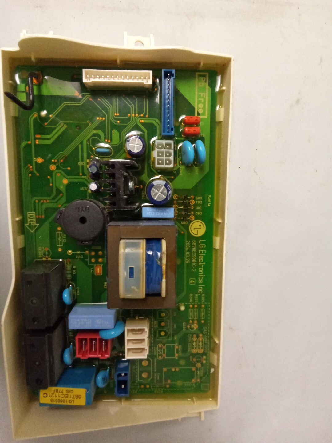 LG Dryer Control Board  6170EC1006B/6870EC9081C-2 AK-344