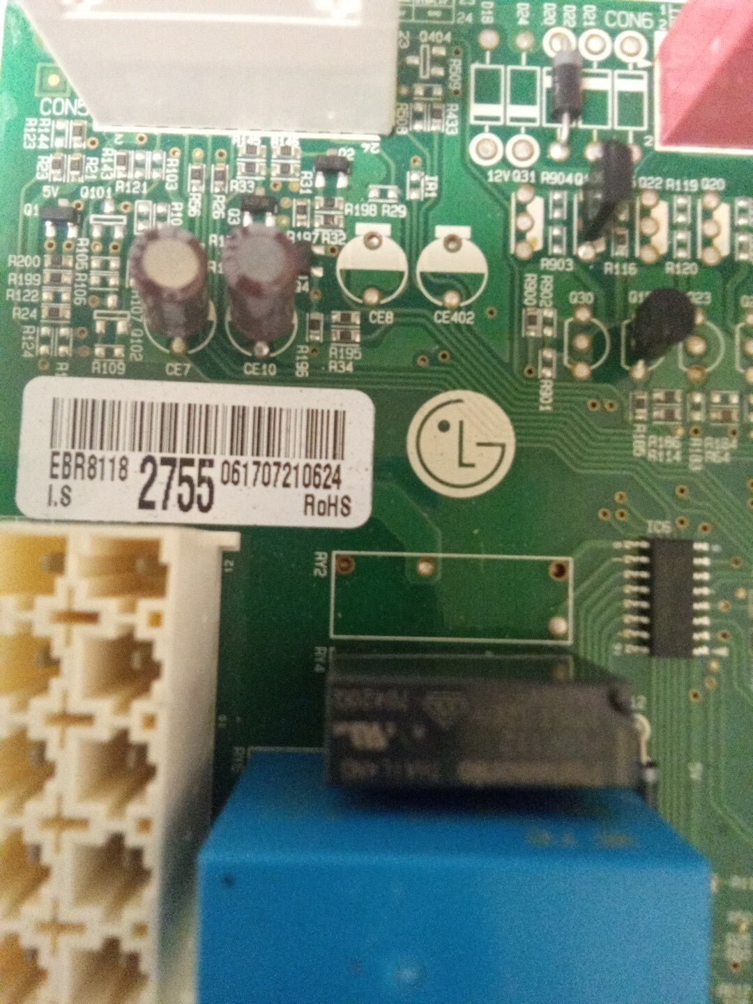 LG Refrigerator Control Board EBR81182755  AMK-164
