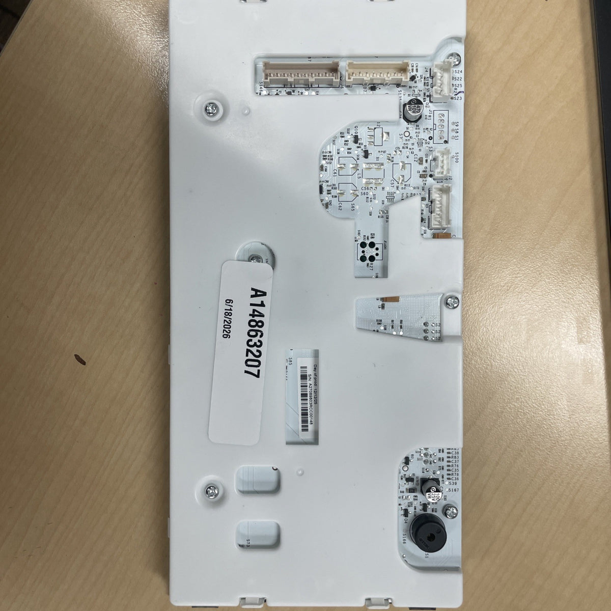 Frigidaire Refrigerator Dispenser User Interface Control A14863207 BA127