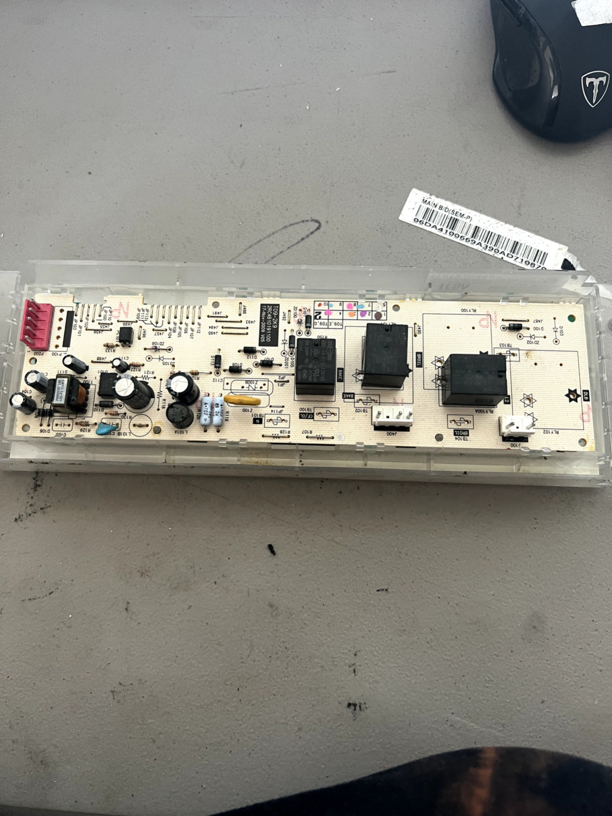 USED GE (WB27K10378) Control Board SCM43