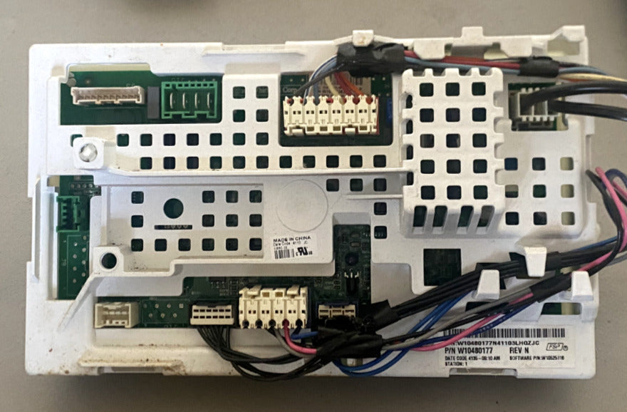 Whirlpool Washer Control Board W10480177 Used AP358