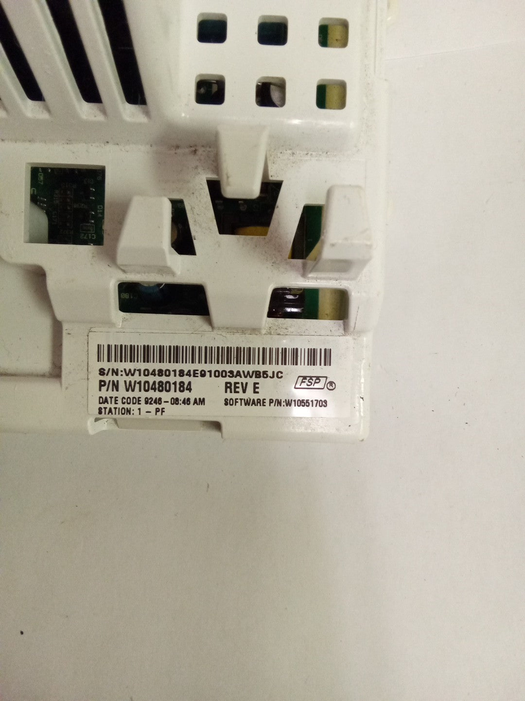 Whirlpool Washer Control Board W10480184 AMK-743