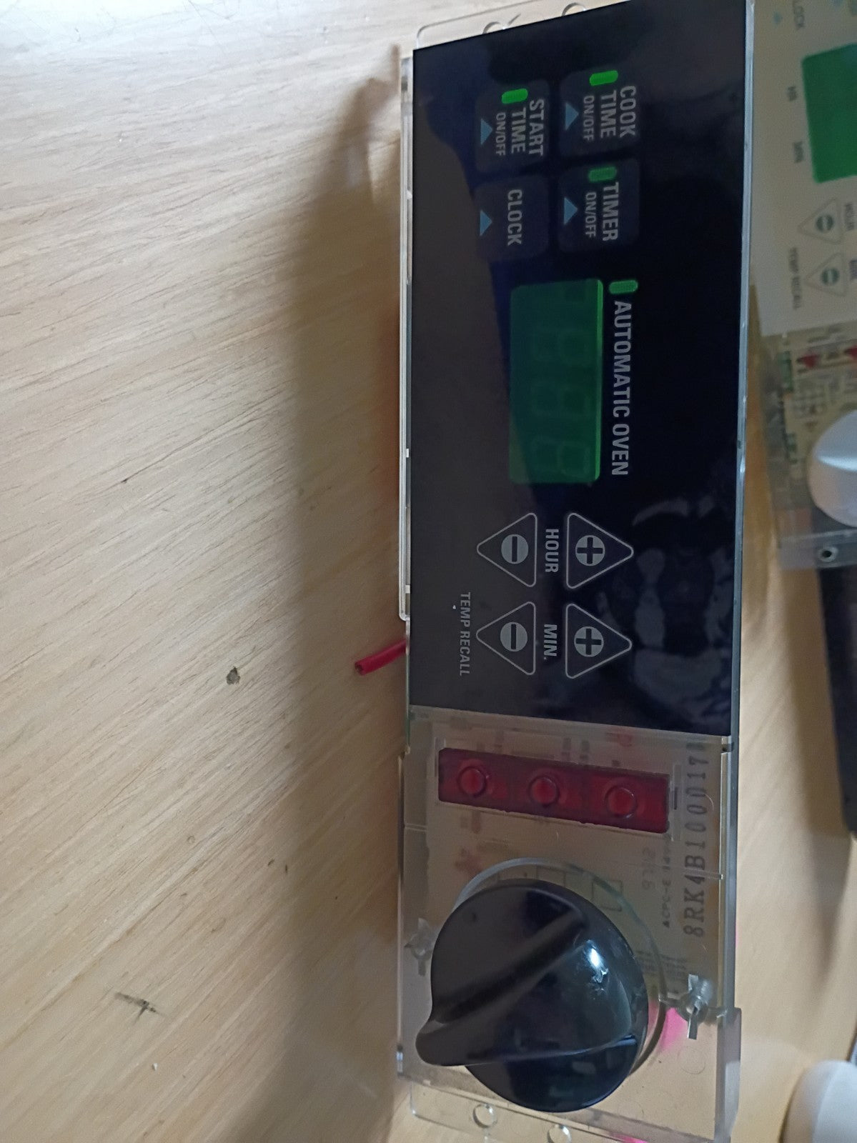 GE Range Board RE01CXG001CB-AA Used KB15