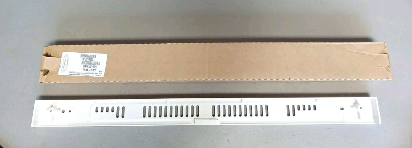 OEM Whirlpool WPW10310923 W10310923 Range Door Trim Vent Bisque OV32