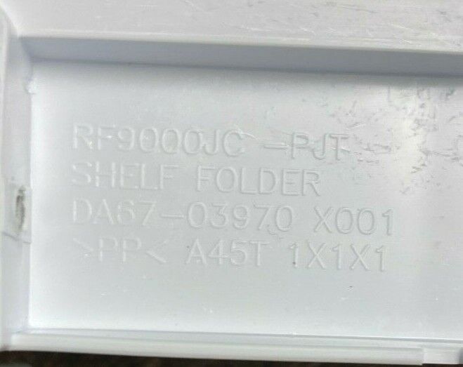 Samsung Refrigerator RF22N9781SG Glass Folder Shelf DA67-03970 New DST69