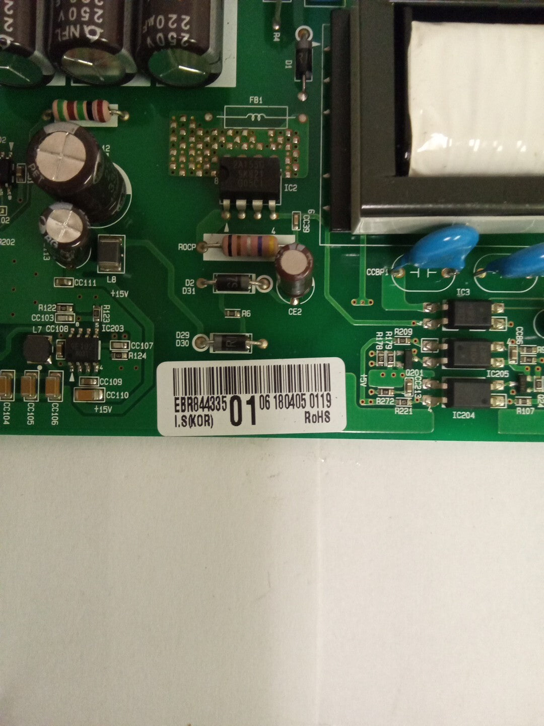 LG Refrigerator Electronic Control Board EBR84433501 AK-759