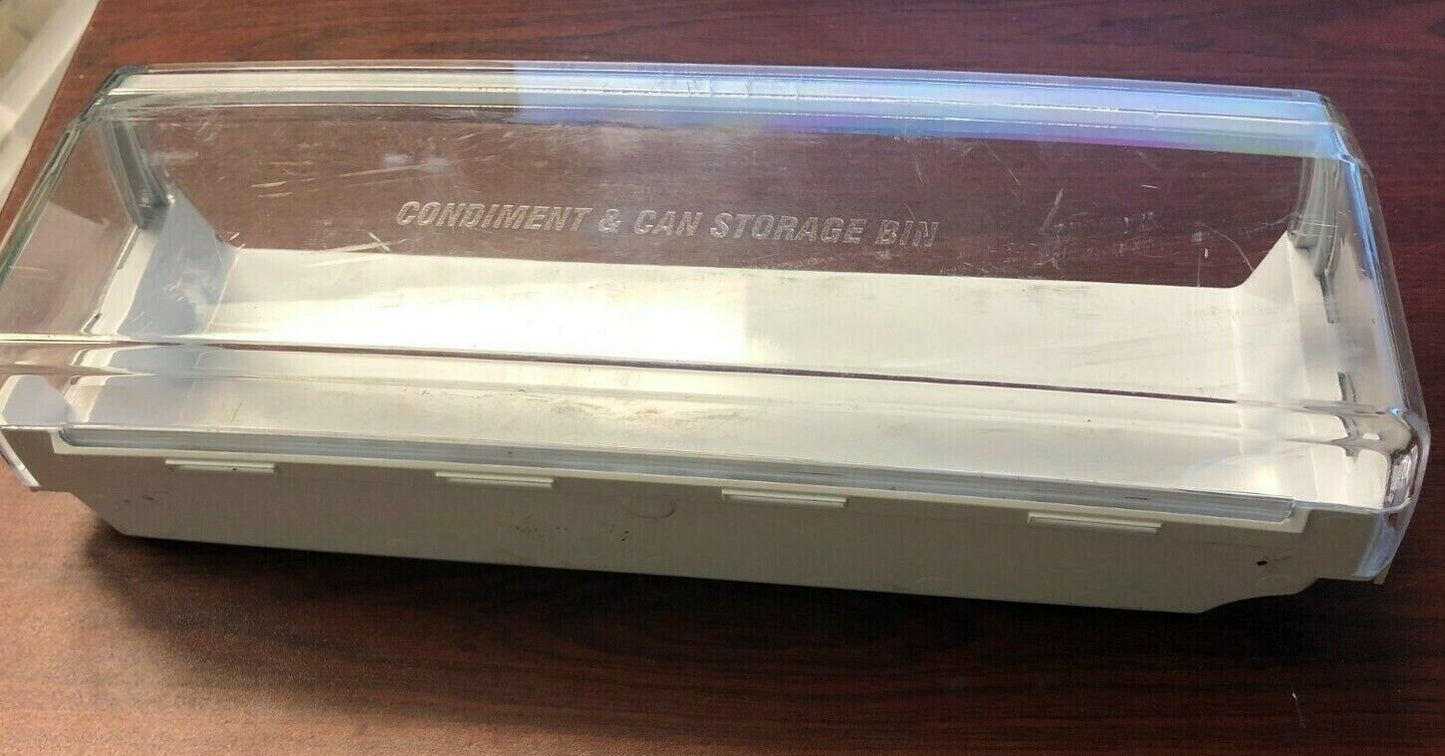 LG REFRIGERATOR DOOR BIN (SILVER TRIM)-PART# MAN622493  DC752