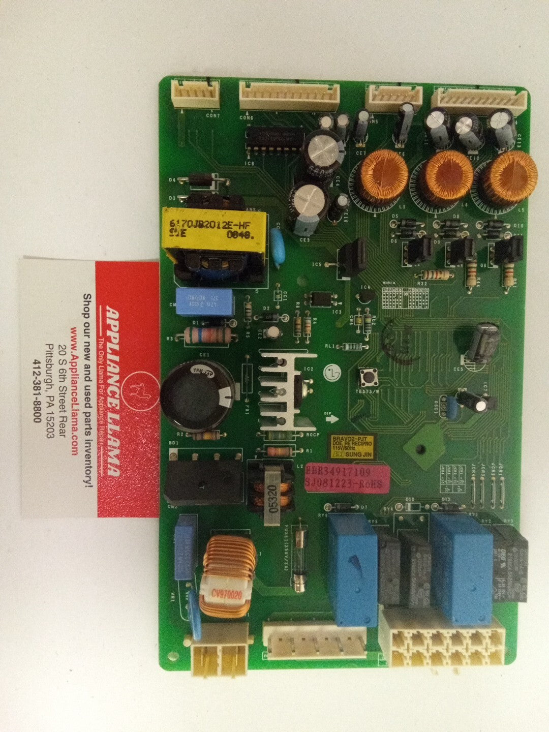 Kenmore Refrigerator Control Board EBR34917109 AK-730