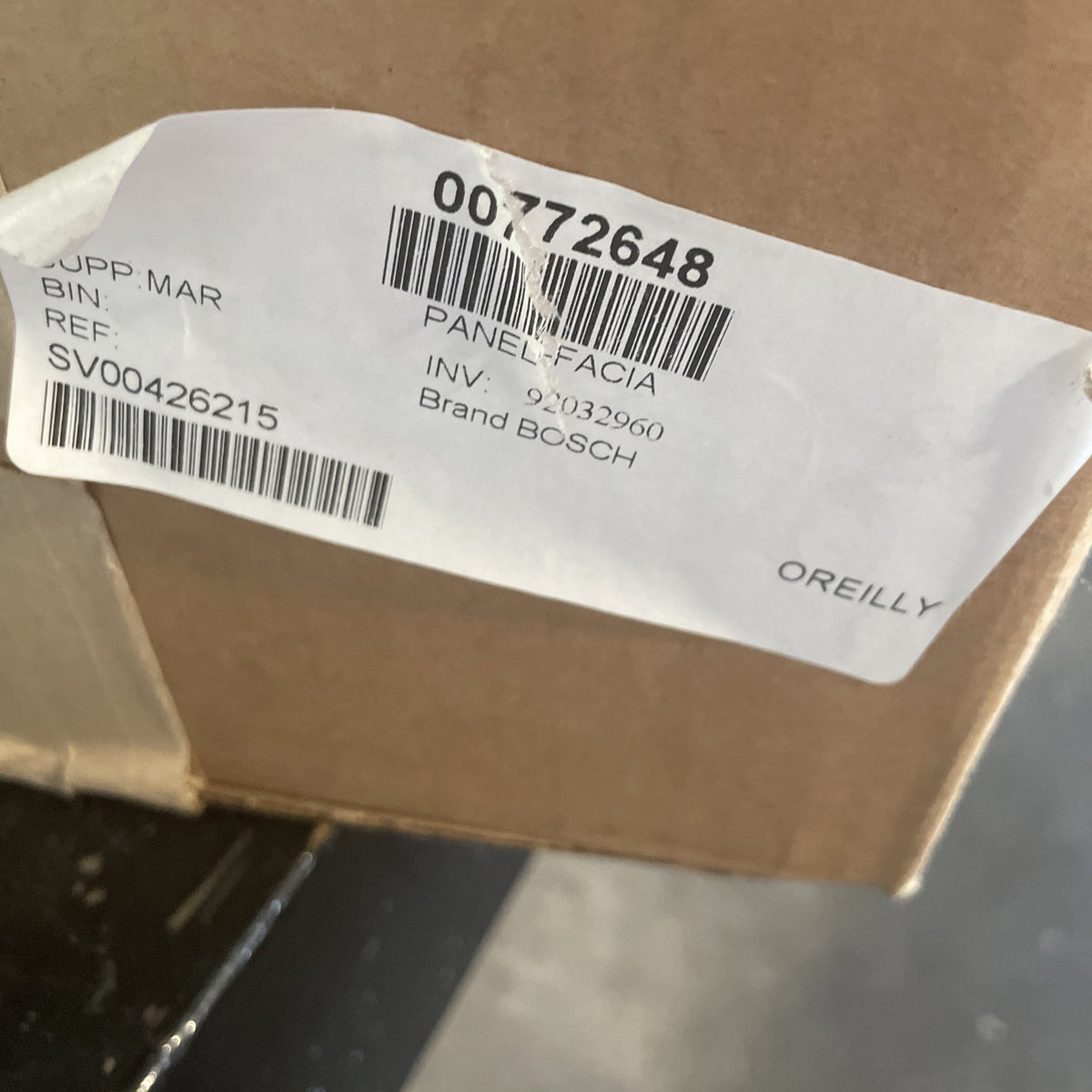 Bosch Oven Panel/Display Module P/N 00772648 BA102
