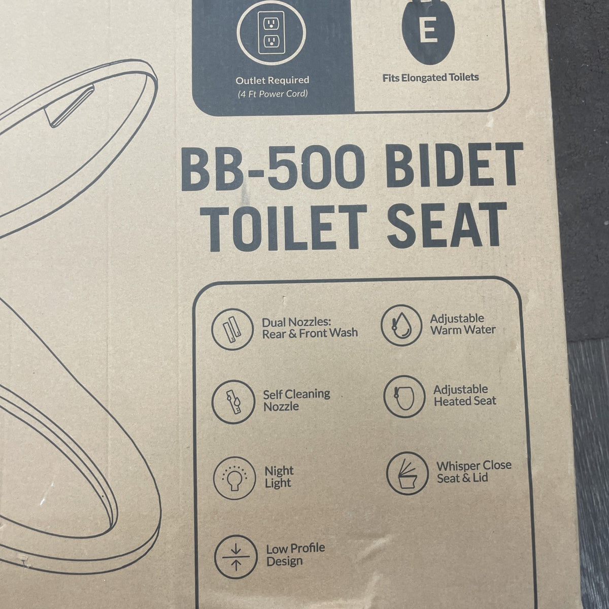 BB-500 Series Bidet Seat BA57