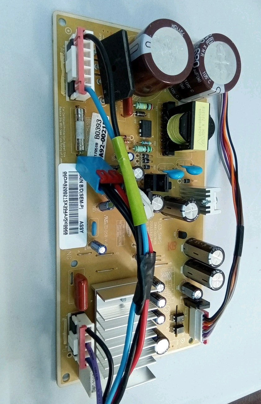 Samsung Refrigerator Inverter Electronic Control Board DA92-00215X Used TM-186