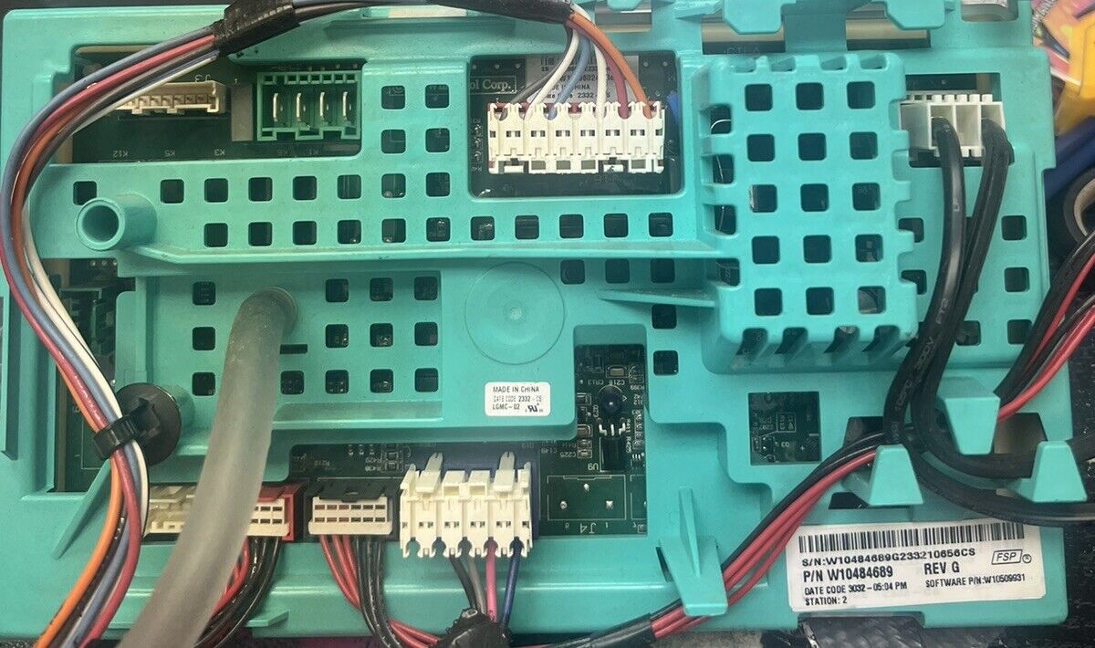 USED MAYTAG WASHER CONTROL BOARD PART # W10484689 SCM819